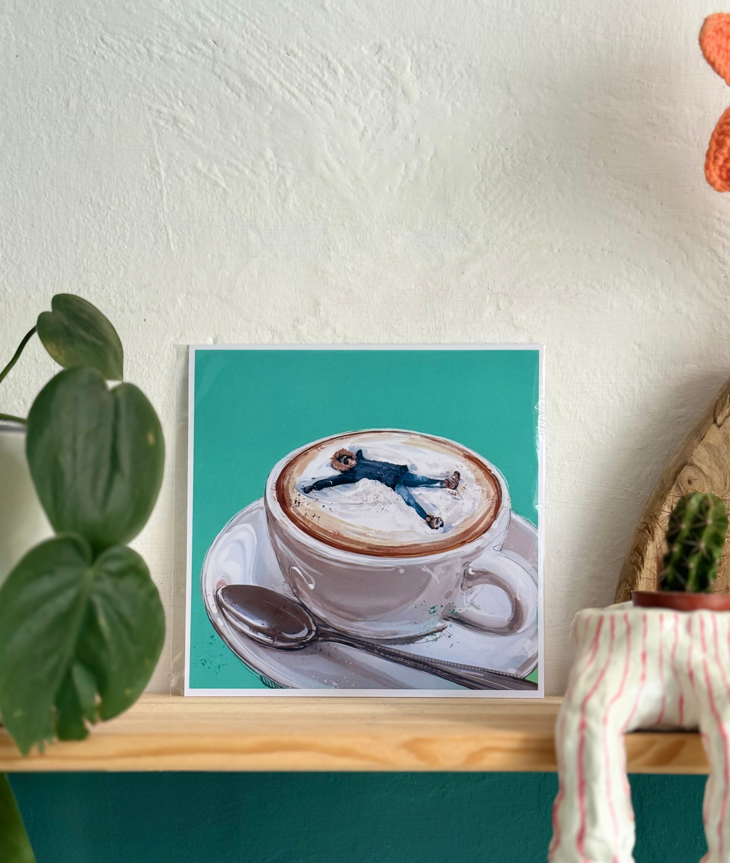 Food Illustration Fine Art Print, Botanical Surrealism Whimsical Kitchen Illustration, Hand Signed