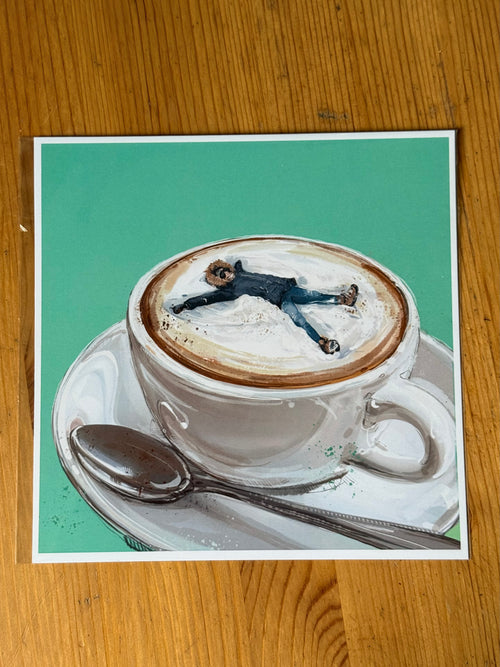 Food Illustration Fine Art Print, Botanical Surrealism Whimsical Kitchen Illustration, Hand Signed