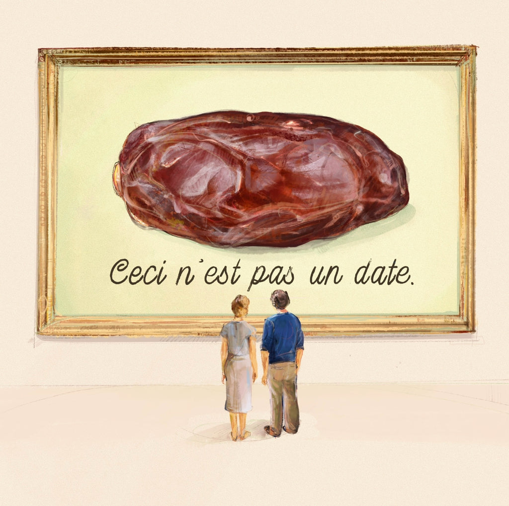 Surreal Humorous Food Illustration Print - Fine Art Paper Kitchen Wall Art Decor